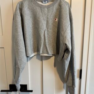 Champion Womens Cropped Sweatshirt